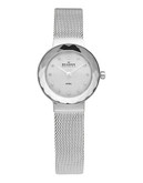 Skagen Denmark Stainless Steel Mesh Bracelet With Silver Dial Watch - Silver
