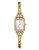 Guess Ladies Soft Gold Tone Watch with Crystal W0430L2 - Gold