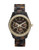 Fossil Stella Multifunction GoldTone And Tortoise Resin Watch - Tortoise