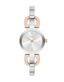 Dkny Rose Gold Stainless Steel Watch - Two Tone
