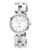 Anne Klein Round silver tone case and link band - SILVER