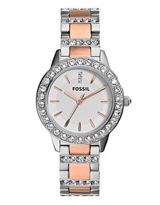 Fossil Womens Jesse Standard 3hand ES3622 - Two-tone