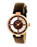 Kenneth Cole New York Transparency Watch - Brown