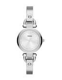 Fossil Georgia Mini Stainless Steel Watch - Silver