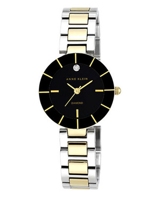 Anne Klein Womens Fashion Standard Watch - Two Tone