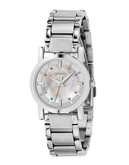 Dkny Round Dial Stainless Steel Watch - Silver