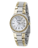 Fossil Mother of Pearl Dial With Two Tone Bracelet Watch - Two Tone Colour