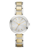 Dkny Two Tone Stainless Steel Watch - Two Tone