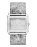 Dkny Women's Stainless Steel Mesh Analog Watch - Silver