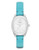 Fossil Sculptor Three Hand Leather Watch  Blue - Blue