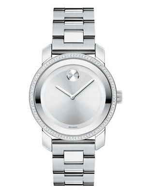 Movado Bold Women's Stainless Steel Watch - Silver