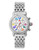 Michele Tahitian White Ceramic and Stainless Steel Diamond - Silver