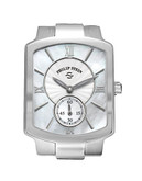 Philip Stein Small Classic Watch Head MOP Dial - Silver