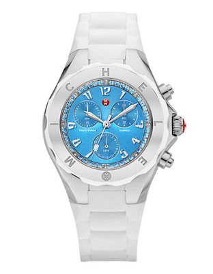Michele Luxury Sports Watch - White