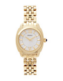 Seiko Gold Plated Wrist Watch - Gold