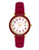 Kate Spade New York Silicone Metro Watch - Red