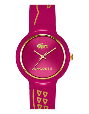 Lacoste Womens Goa Standard 2020087 Watch - Red