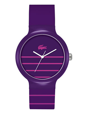 Lacoste Womens Goa Standard 2020090 Watch - Purple