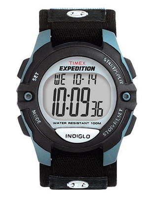 Timex Expedition Chorono Alarm Timer - BLUE
