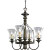 Fiorentino Collection Forged Bronze 4-light Chandelier