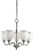 Richmond Hill Collection Brushed Nickel 5-light Chandelier