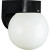 Polycarbonate Collection Black 1-light Wall Lantern