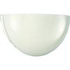 White 1-light Wall Sconce