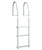 Dock Ladder, White Galvalume, 3 Step Fixed