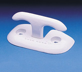 Dock Cleat, 6 Inch Flip Up White
