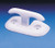 Dock Cleat, 6 Inch Flip Up White