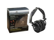 Able Planet Foldable Active Noise Cancelling Headphones with LINX AUDIO - Black