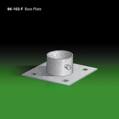 Dock Hardware, Stationary, Base Plate