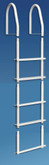 Dock Ladder, White Galvalume, 5 Step Fixed