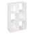 White Stackable 6 Cube Organizer