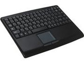 ADESSO AKB-410UB Black Slim Touch Keyboard with built in Touchpad