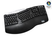 ADESSO PCK-208B Black Tru-Form Media - Contoured Keyboard