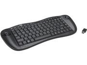 ADESSO WKB-3000U Black RF Wireless Mini Trackball Keyboard