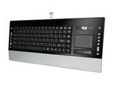ADESSO WKB-4200UB Black RF Wireless SlimTouch Pro Touchpad Keyboard