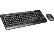 ADESSO WKB-1300UB Black RF Wireless Desktop Keyboard & Scroll Mouse 2 Button