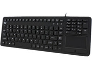 ADESSO AKB-270UB Antimicrobial Waterproof Touchpad Keyboard AKB-270UB Black Keyboard
