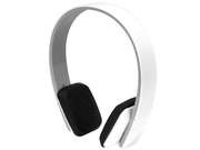 Aluratek White ABH04F Bluetooth Wireless Headphones