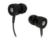 Audiofly 45 Series Stout Black AF451101 In-Ear Headphone w/Microphone Stout Black