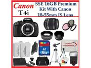 Canon Bundle: Canon EOS Rebel T4i SLR Digital Camera Kit with Canon 18-55mm Is Lens + Many Accessories