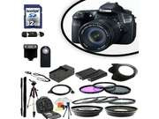 Canon EOS 60D Digital SLR Camera With 18-135 IS Lens & Ultimate Accessory Bundle
