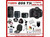 Canon EOS Rebel T3i Digital 18 MP CMOS SLR Camera Body (600D)W/ 5 Extra Lens+3 Piece Filter Kit+1 Battery and charger +16gb Sdhc Memory Card + Soft Carrying Cas