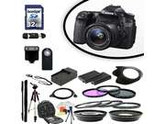 Canon EOS 70D Digital SLR Camera With 18-55mm Lens & Ultimate Accessory Bundle