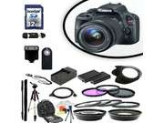 Canon EOS SL1 Digital SLR Camera With 18-55mm IS STM Lens & Ultimate Accessory Bundle