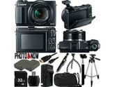 Canon PowerShot G1 X Mark II 9167B001 Black 12.8 MP 5X Optical Zoom 24mm Wide Angle Digital Camera With Advanced Bundle