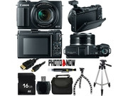 Canon PowerShot G1 X Mark II 9167B001 Black 12.8 MP 5X Optical Zoom 24mm Wide Angle Digital Camera With Essential Bundle