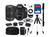 Canon EOS REBEL T3i Black 18 MP Digital SLR Camera with 18-55mm IS II Lens and Canon EF-S 55-250mm f/4-5.6 IS II Lens, Everything You Need Kit, 5169B003
